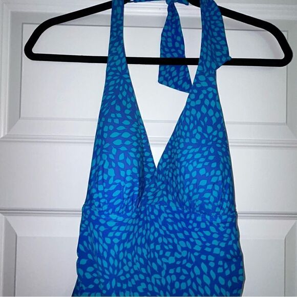 L.L. Bean Halter One Piece Swimsuit - Picture 2 of 7
